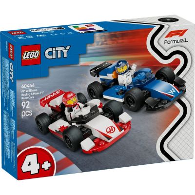 LEGO CITY MASINI DE CURSE F1 WILLIAMS RACING SI HAAS F1 60464 VIVLEGO60464