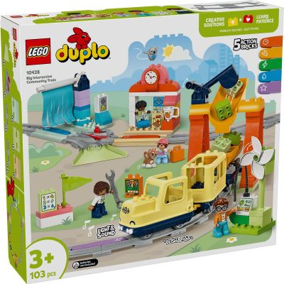 LEGO DUPLO TREN COMUNITAR INTERACTIV 10428 VIVLEGO10428