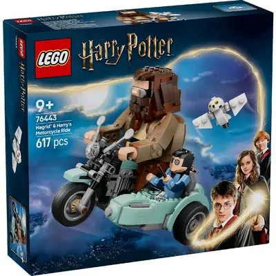 LEGO HARRY POTTER TM HAGRID SI HARRY PE MOTOCICLETA 76443 VIVLEGO76443