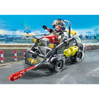 PLAYMOBIL - VEHICUL SWAT PENTRU TEREN SI APA ARTPM71147