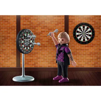 Playmobil - Figurina Jucator De Darts ARTPM71165