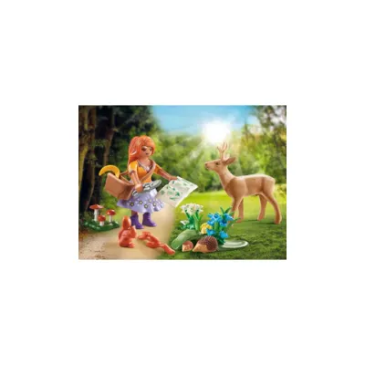 Playmobil - Set Cadou Femeie Cautatoare De Plante ARTPM71188