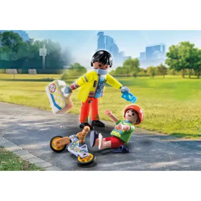 Playmobil - Paramedic Cu Pacient ARTPM71245