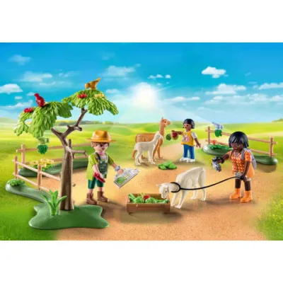 Playmobil - La Plimbare Cu Alpaca ARTPM71251