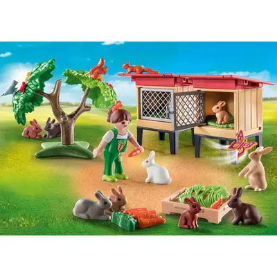 Playmobil - Cusca Pentru Iepurasi ARTPM71252