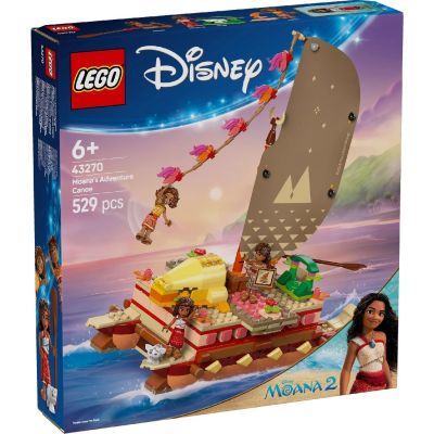 LEGO DISNEY CANOEA DE AVENTURA A MOANEI 43270 VIVLEGO43270