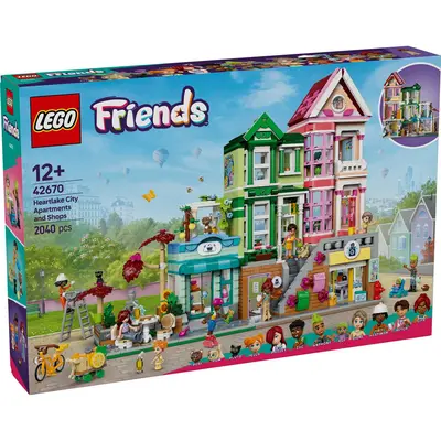 LEGO FRIENDS APARTAMENTE SI MAGAZINE &Icirc;N ORASUL HEARTLAKE 42670 VIVLEGO42670