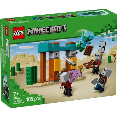 LEGO MINECRAFT PATRULA ILLAGER ÎN DESERT 21267 VIVLEGO21267