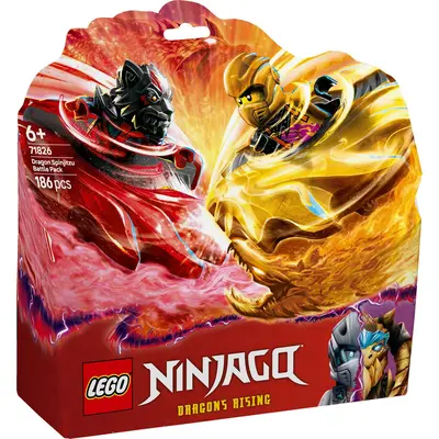 LEGO NINJAGO PACHET DE LUPTA CU DRAGONI SPINJITZU 71826 VIVLEGO71826