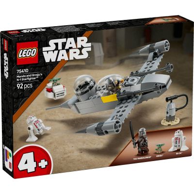 LEGO STAR WARS TM NAVA DE LUPTA STELARA N-1 A LUI MANDO SI GROGU 75410 VIVLEGO75410
