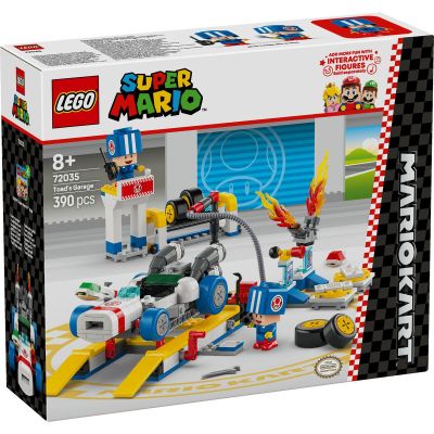 LEGO SUPER MARIO MARIO KART GARAJUL LUI TOAD 72035 VIVLEGO72035