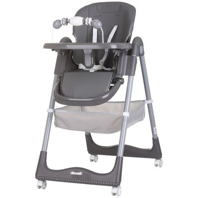 Scaun de masa chipolino first spoon ash grey hubsthfs02401as
