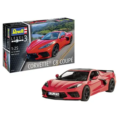 Set macheta Corvette C8 Coup&eacute; VRNRV07714