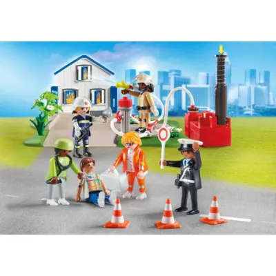 Playmobil - Creeaza Propria Figurina - Misiunea De Salvare ARTPM70980