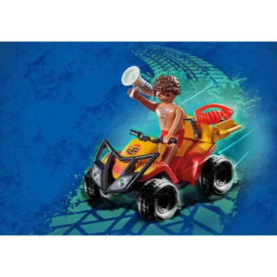 Playmobil - Vehicul Pullback De Salvare Pe Plaja ARTPM71040