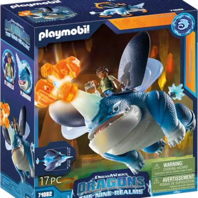 Playmobil - Dragons: Plowhorn & D'Angelo ARTPM71082