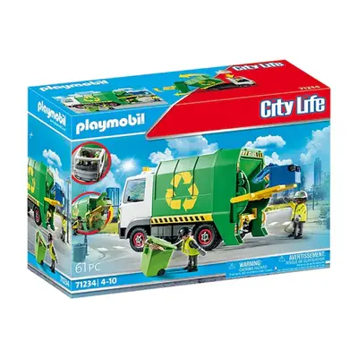 Playmobil - Camion De Reciclare Cu Accesorii ARTPM71234