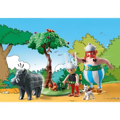 Playmobil - Asterix - Vanatoarea Porcului Salbatic ARTPM71160