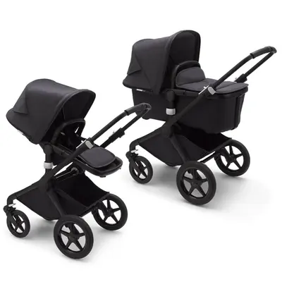 Carucior Bugaboo Fox 2 Mineral Black Washed Black 2 in 1 ERFBG230122MC01