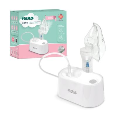 Neno sano – nebulizator pneumatic, cu piston și compresor nen-mam-inh004