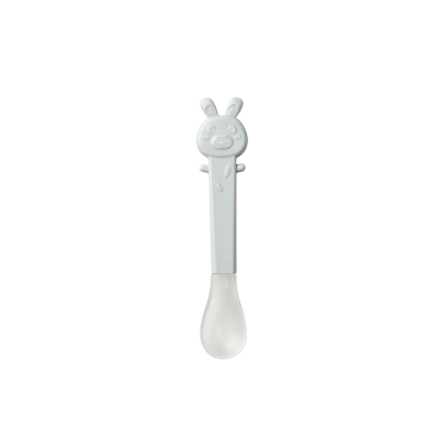 Prima Lingurita De Hranire Cu Varf Din Silicon Moale, Soft-ended, Grey Pjb518043