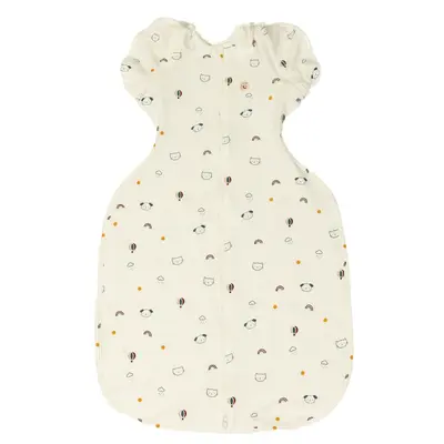 Sac de dormit Swaddle First Sleep Kitty Dreamland, faza 2, pentru bebelusi 3-6 luni, tog 0.5, 74 cm, 0.5 tog KDEFS2KD00
