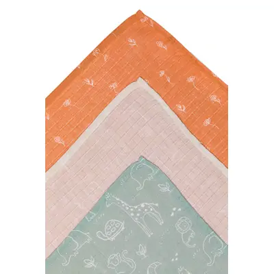 Scutece din muselina, 3/set, 75x75cm, cu design Fillikid