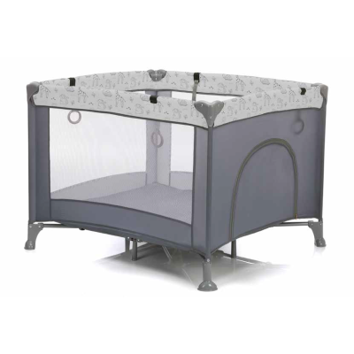 Tarc pentru copii Orlando Safari grey 105x96 Fillikid