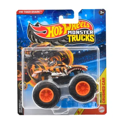 HOT WHEELS MONSTER TRUCK MASINUTA TIGER SHARK SCARA 1:64 VIVMTFYJ44_JDP71