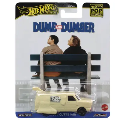 HOT WHEELS POP CULTURE MASINUTA METALICA DUMB AND DUMBER MUTT CUTTS VAN SCARA 1:64 VIVMTHXD63_HVJ35
