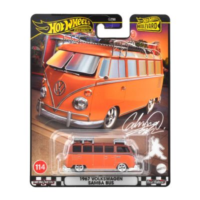 HOT WHEELS PREMIUM BOULEVARD MASINUTA METALICA VOLKSWAGEN SAMBA BUS SCARA 1:64 VIVMTGJT68_HRT62