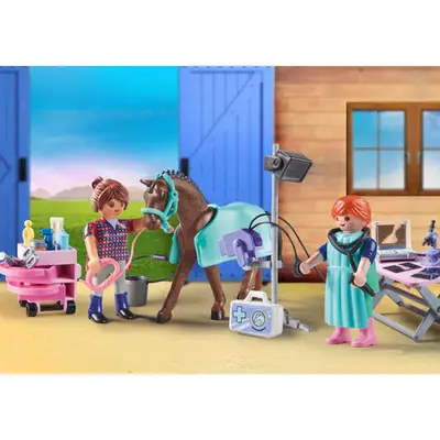 Playmobil - Veterinar Pentru Caluti ARTPM71241