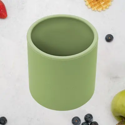 Pahar din silicon, AppeKids - Raw Green KRTAK275497