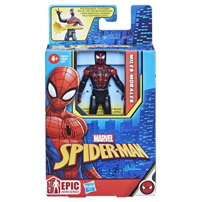SPIDERMAN EPIC HERO FIGURINA MILES MORALES 10CM VIVF6900_F6974