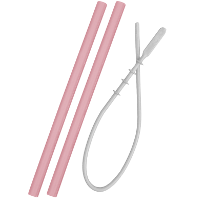 Set paie si perie Minikoioi, 100% Premium Silicone – Pinky Pink KRT101110003