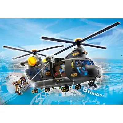 PLAYMOBIL - AERONAVA ECHIPEI SWAT ARTPM71149