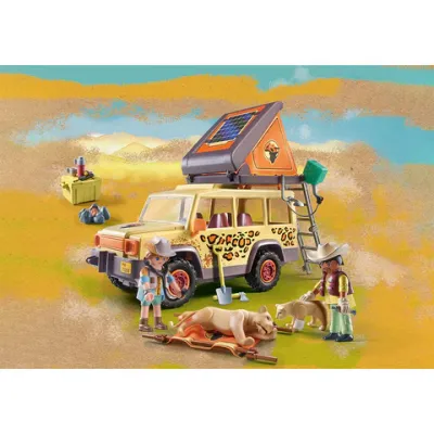 PLAYMOBIL - VEHICUL DE TEREN SI LEI ARTPM71293