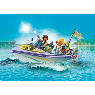 Playmobil - Luna De Miere Cu Barca De Viteza ARTPM71366