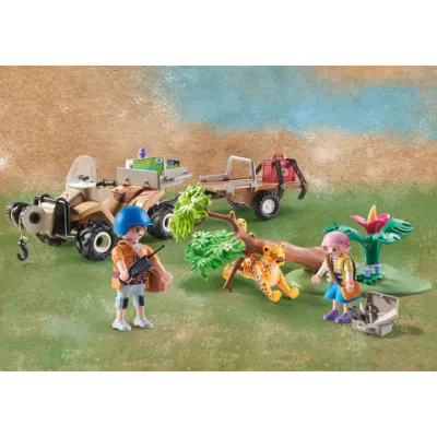 Playmobil - Vehicul Pentru Salvarea Animalelor ARTPM71011