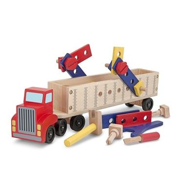 Banc de lucru mobil camion cu unelte melissa and doug md2758