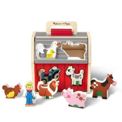 Sortator de forme ferma animalelor - melissa & doug md30149