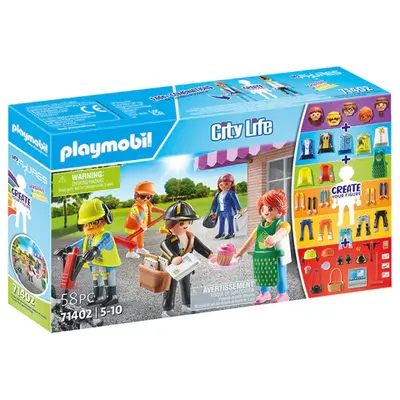 Playmobil - Creeaza Propria Figurina Viata La Oras ARTPM71402