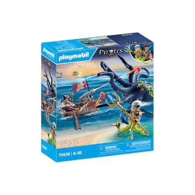 Playmobil - Batalia Cu Cefalopodul Urias ARTPM71419