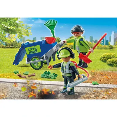 Playmobil - Echipa De Curatare Strazi ARTPM71434