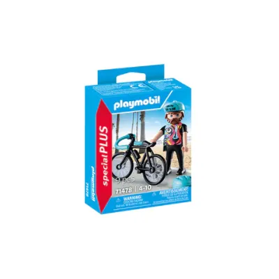 Playmobil-FIGURINA CICLISTUL PAUL ARTPM71478