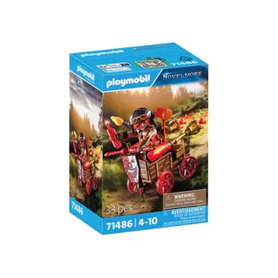 Playmobil-KARTUL DE CURSE AL LUI KAHBOOM ARTPM71486