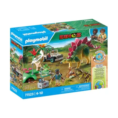 Playmobil-TABARA DE CERCETARE CU DINOZAURI ARTPM71523