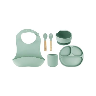 Set pentru diversificare din silicon, Momi Ami - Green KRTAKCE00045