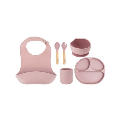 Set pentru diversificare din silicon, Momi Ami - Pink KRTAKCE00043
