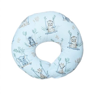 Perna pentru alaptare, 100% Bumbac, 60X60 cm, Appekids - Safari KRT142180